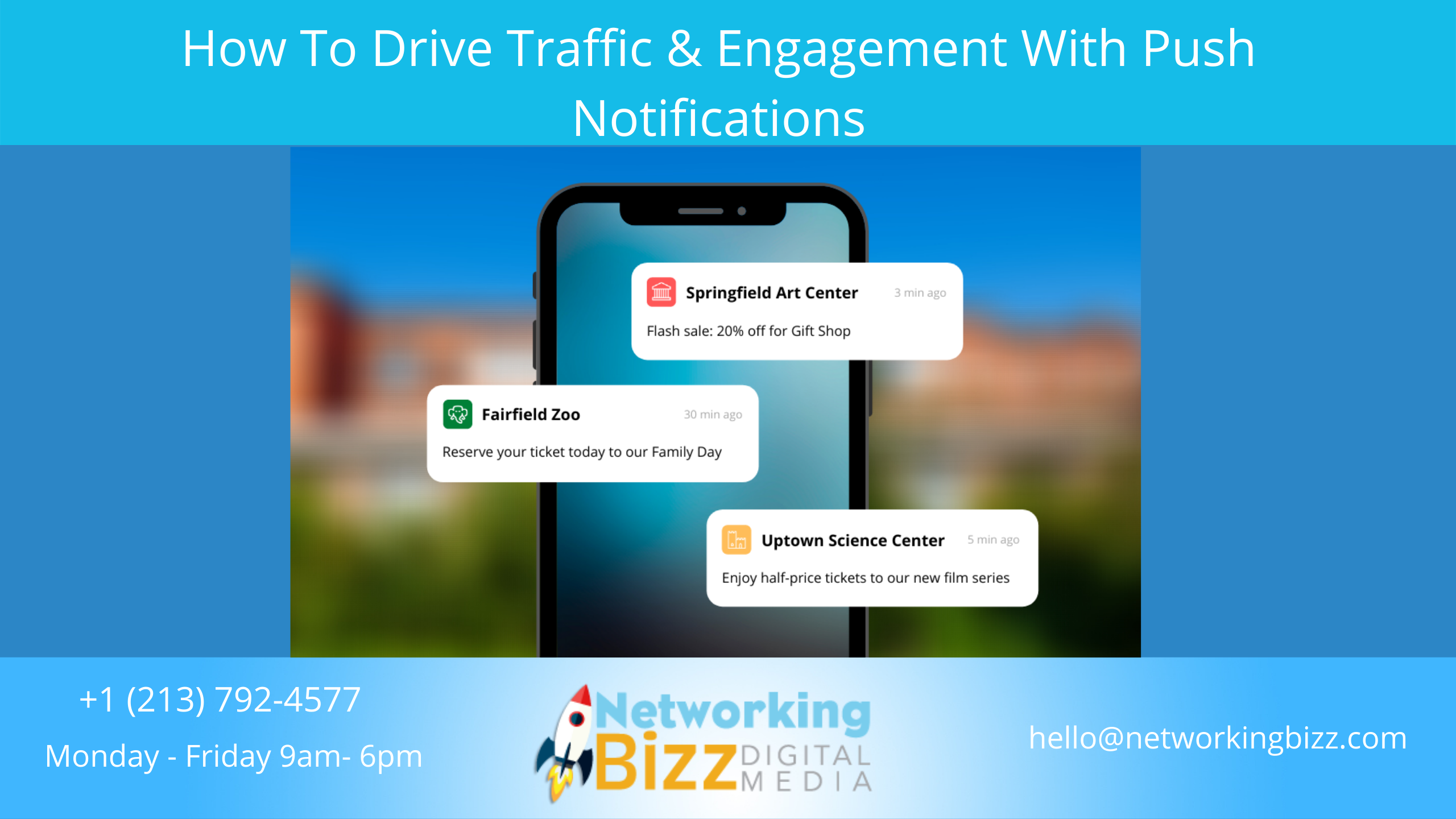 How To Drive Traffic & Engagement With Push Notifications