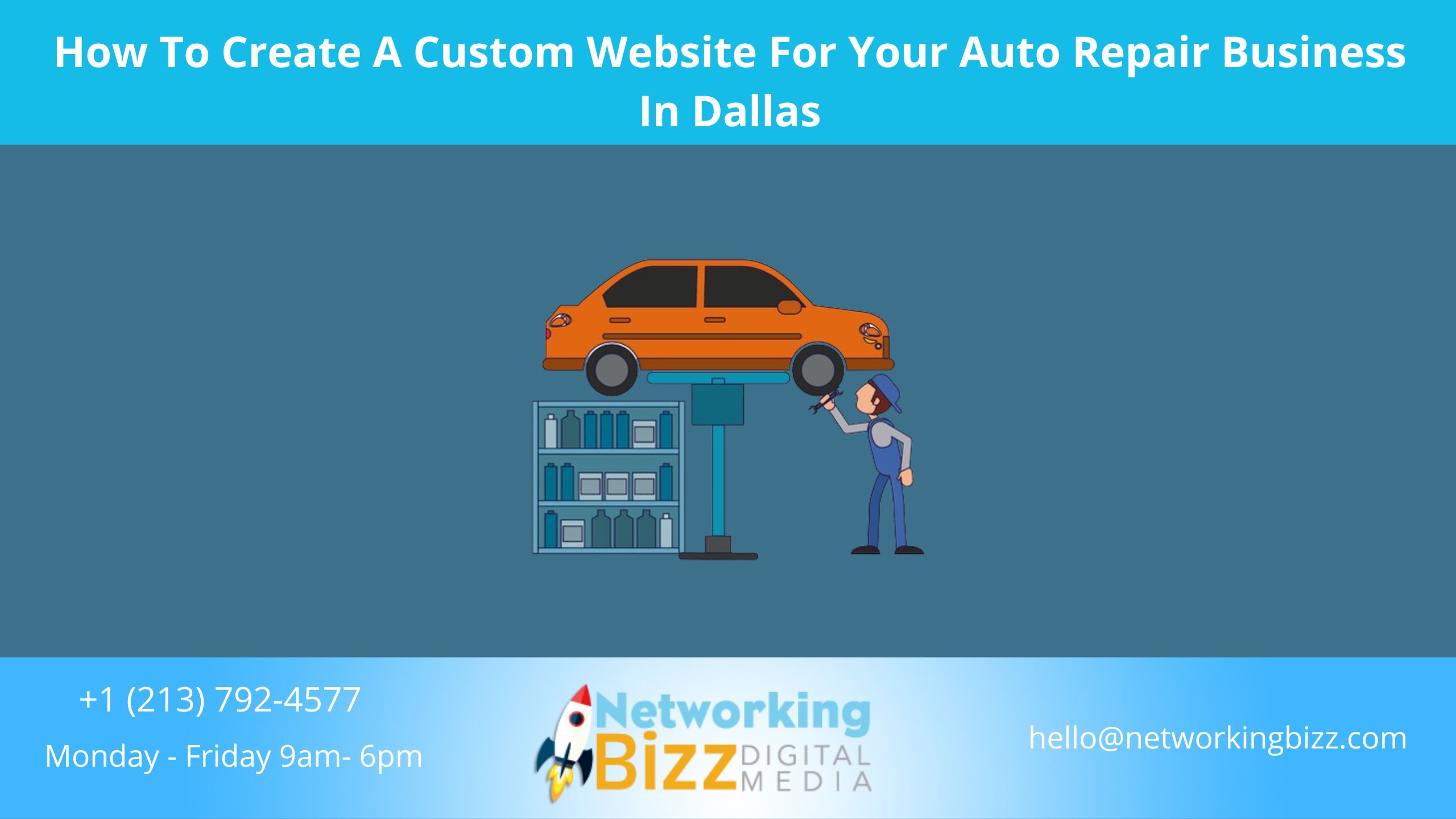 How To Create A Custom Website For Your Auto Repair Business In Dallas