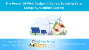 The Power Of Web Design In Dallas: Boosting Solar Company’s Online Success