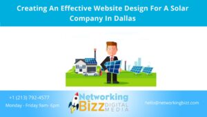 Creating An Effective Website Design For A Solar Company In Dallas