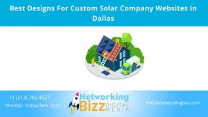 Best Designs For Custom Solar Company Websites In Dallas
