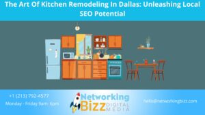 The Art Of Kitchen Remodeling In Dallas: Unleashing Local SEO Potential